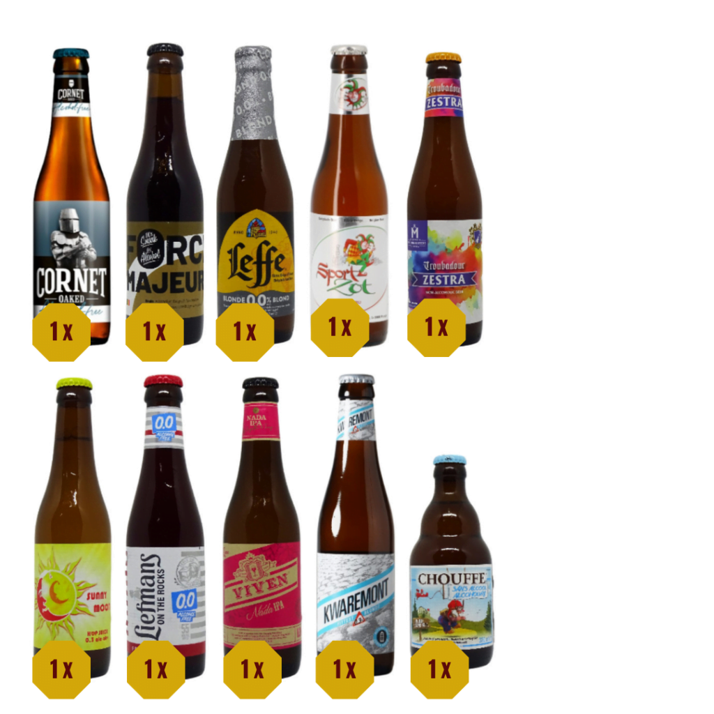 Bierpakket Alcoholvrij Belgisch Bier