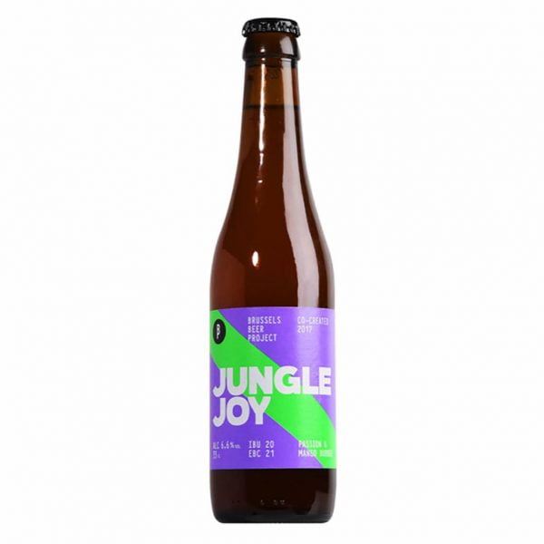 Speciaalbier Jungle Joy met ingeschonken BBP bierglas