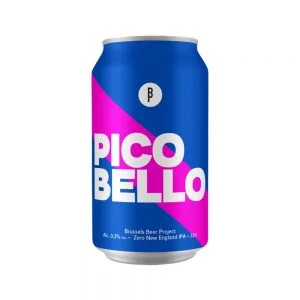 Speciaalbier Pico Bello met ingeschonken BBP bierglas