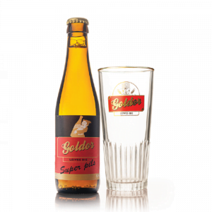 Speciaalbier Goldor met bierglas