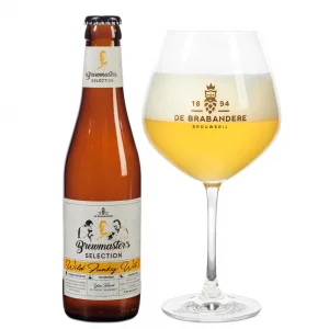 Speciaalbier Wild Funky wit met ingeschonken de Brabandere bierglas