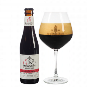 Speciaalbier Wild Quadrupel met ingeschonken de Brabandere bierglas