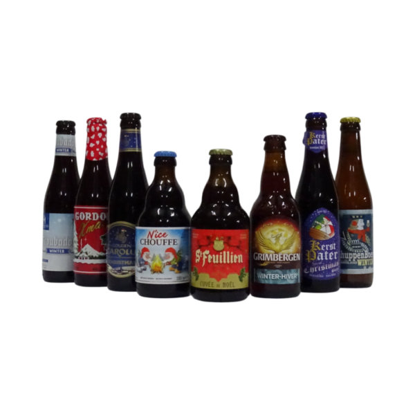 Inhoud bieren kerstcadeau kerstbier