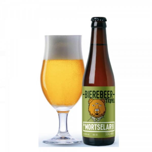 Speciaalbier Bierebeer met ingeschonken bierglas