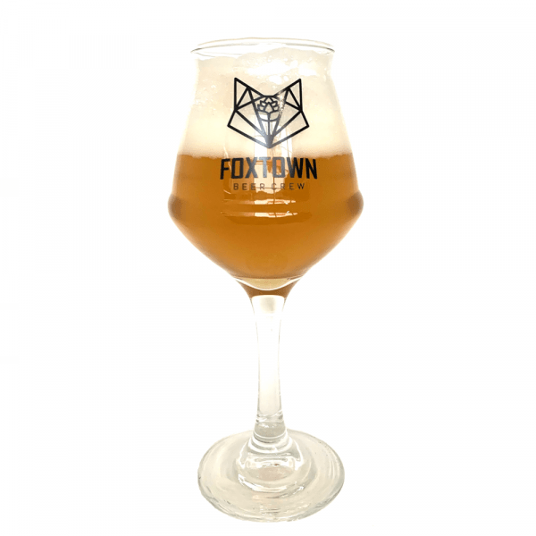 Ingeschonken bierglas FoxTown