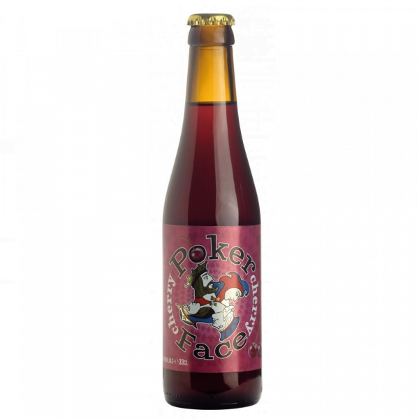 Bierfles Pokerface Cherry