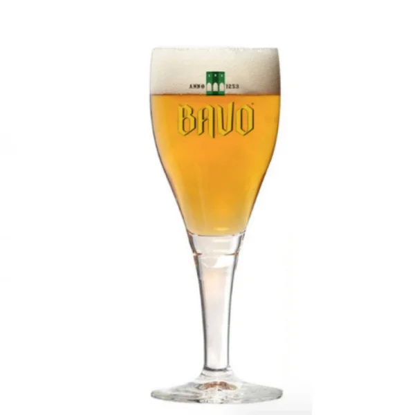 Ingeschonken Bavo bierglas