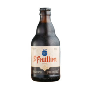 St feuillien quadrupel zonder glas