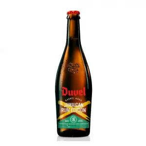 Bierfles Duvel Barrel Aged Jamaican Rum Edition