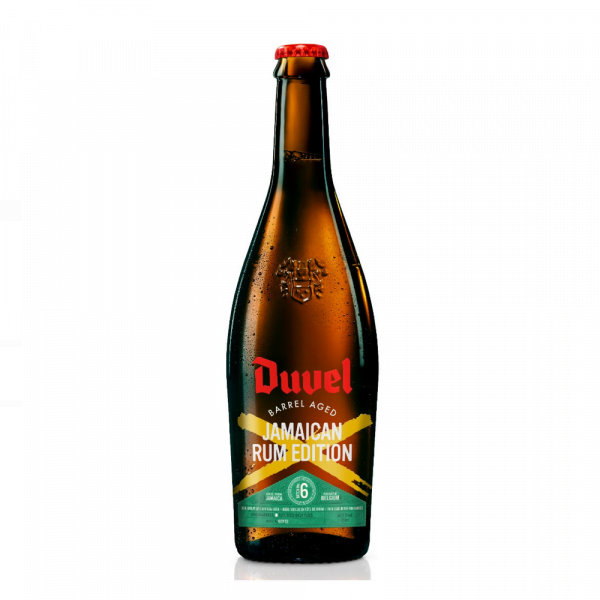 Bierfles Duvel Barrel Aged Jamaican Rum Edition