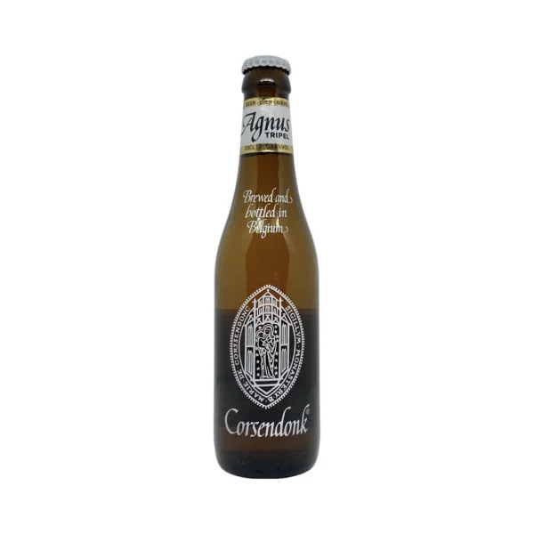 Bierfles Corsendonk Agnus Tripel