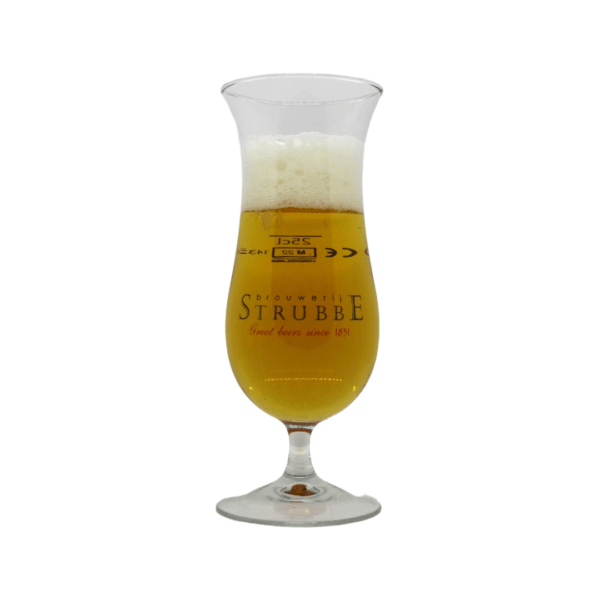 Bierglas brouwerij Strubbe