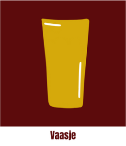 Vaasje bierglas