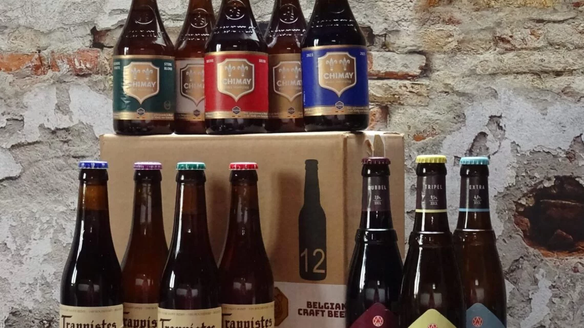 Beer package with Belgian Trappists