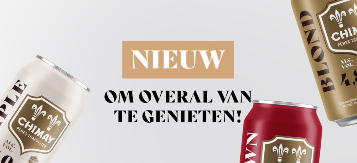 Nieuw! Chimay in Blik